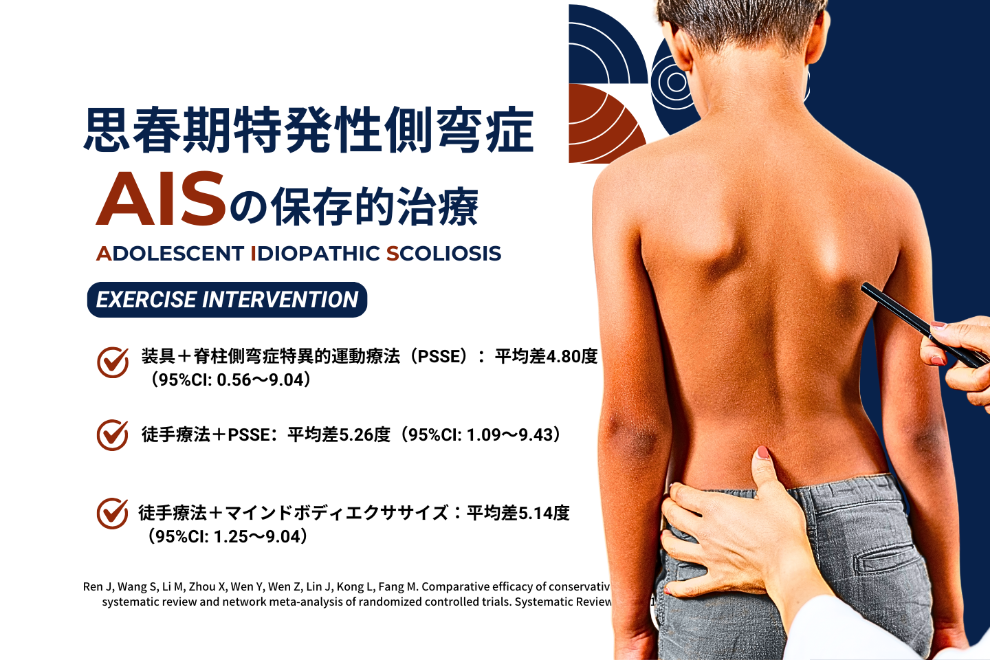 思春期特発性側弯症の保存的治療｜理学療法実践ガイド