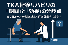 TKA術後リハビリの「期間」と「効果」の分岐点： 150日ルールの壁を越えて何を目指すべきか？
