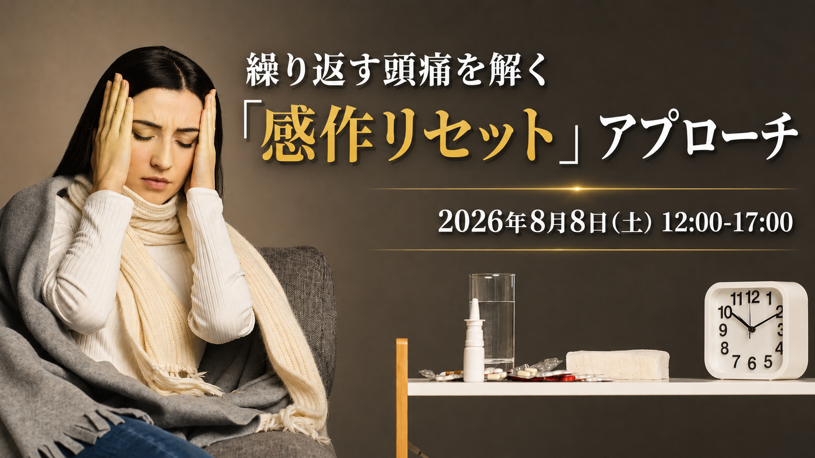 繰り返す頭痛を解く「感作リセット」アプローチ